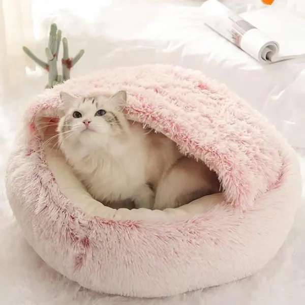 Plush Cat Bed