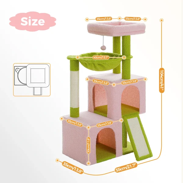Large Cat Tree for Indoor Cats